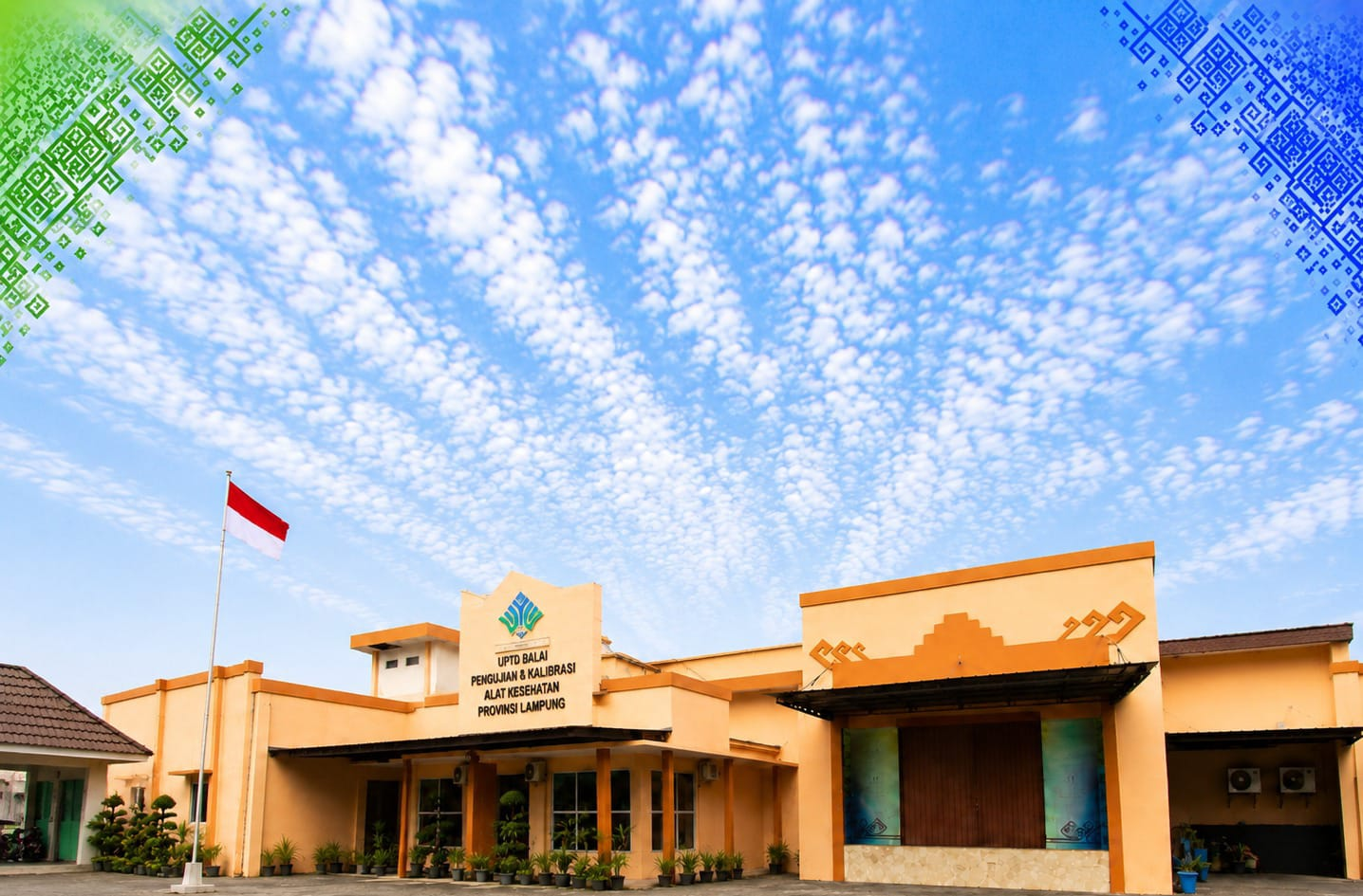Gedung UPTD Balai Pengujian dan Kalibrasi Alat Kesehatan Provinsi Lampung